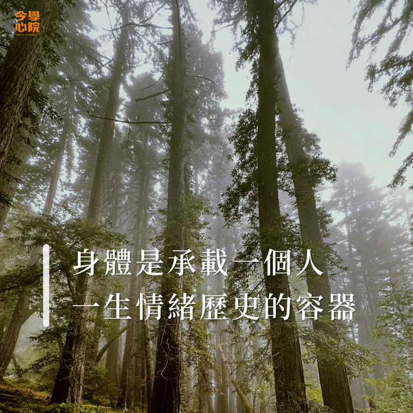 身體是承載了一個人一生情緒歷史的容器